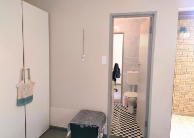 Unit 1 - room 1 entrance to bathroom